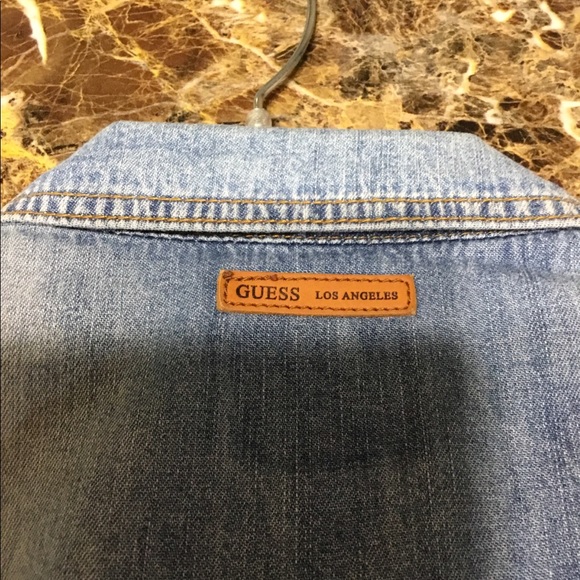 GUESS Jean jacket with waist adjustment - Picture 7 of 8